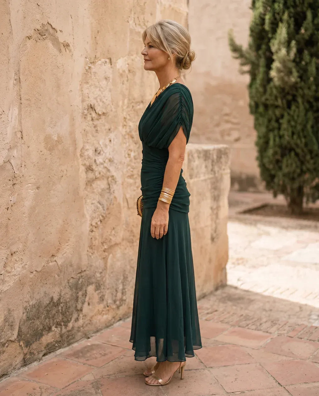 Robe maxi en maille Naomi