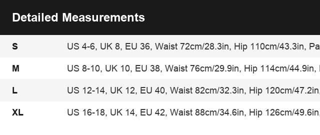 Size Guide