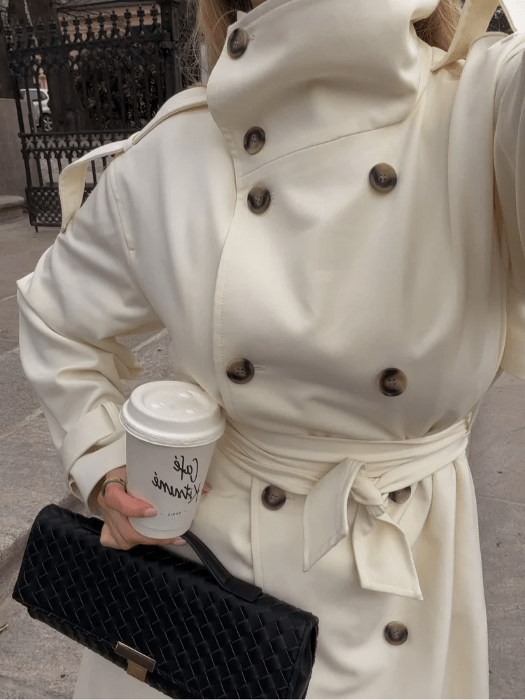Trench-coat ceinturé Daniela