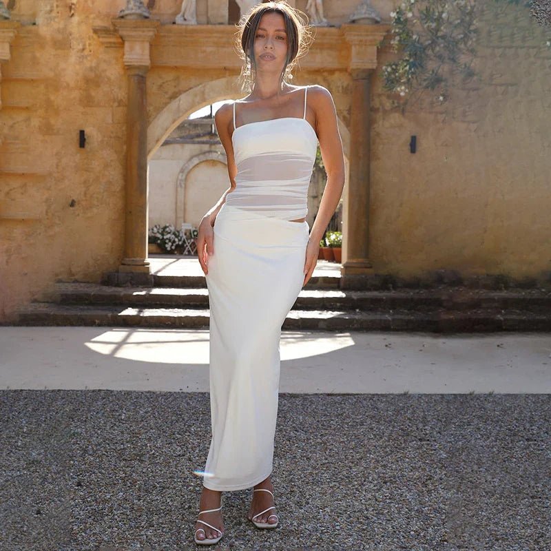 Ensemble robe courte deux pièces Sophia