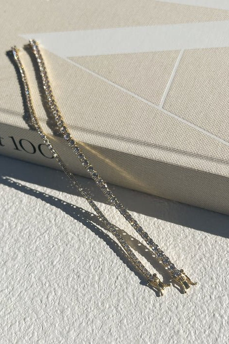 ZEYA - Alba Zirconia Bezel Tennis Bracelet