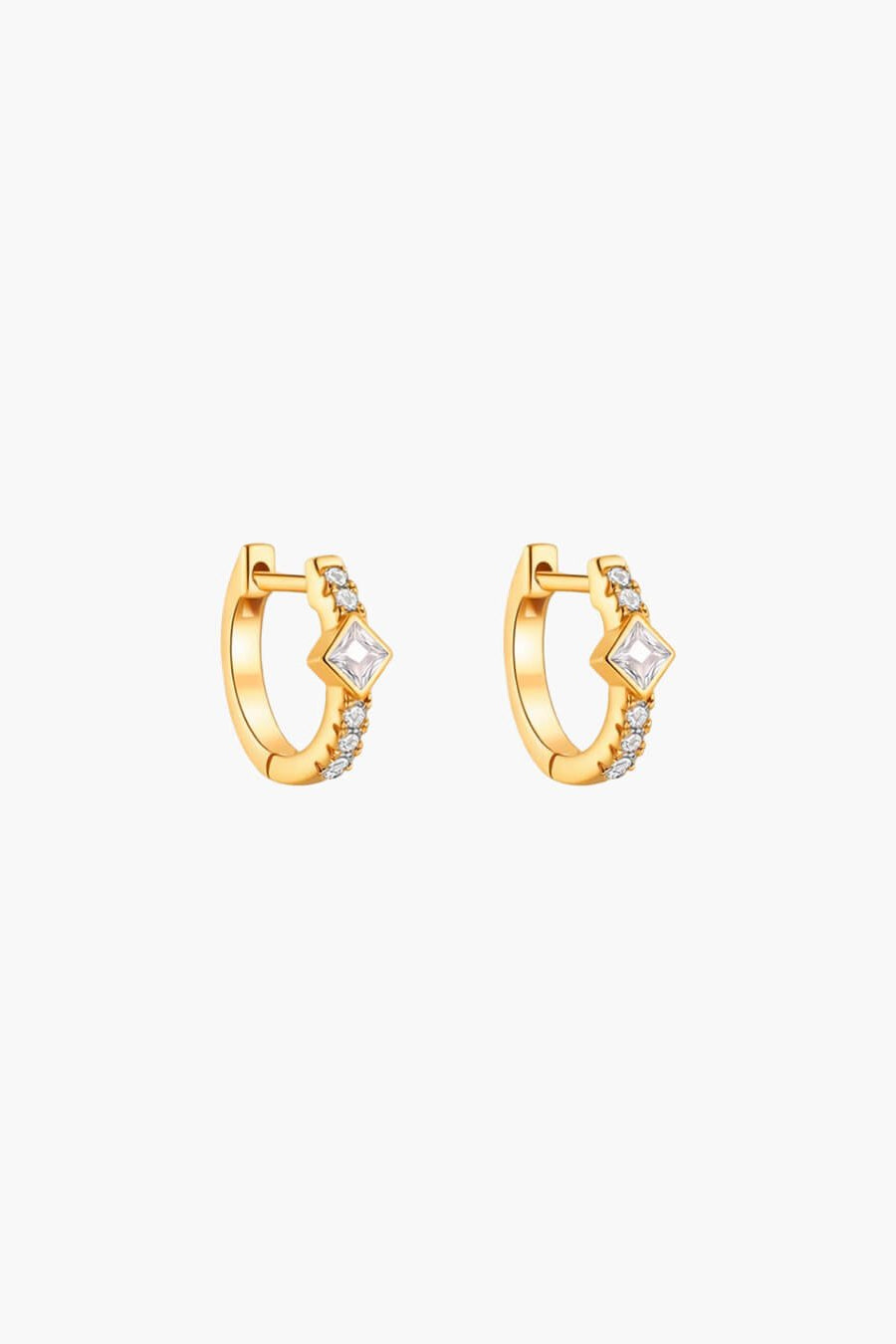 ZEYA - Amber Hoop Earrings