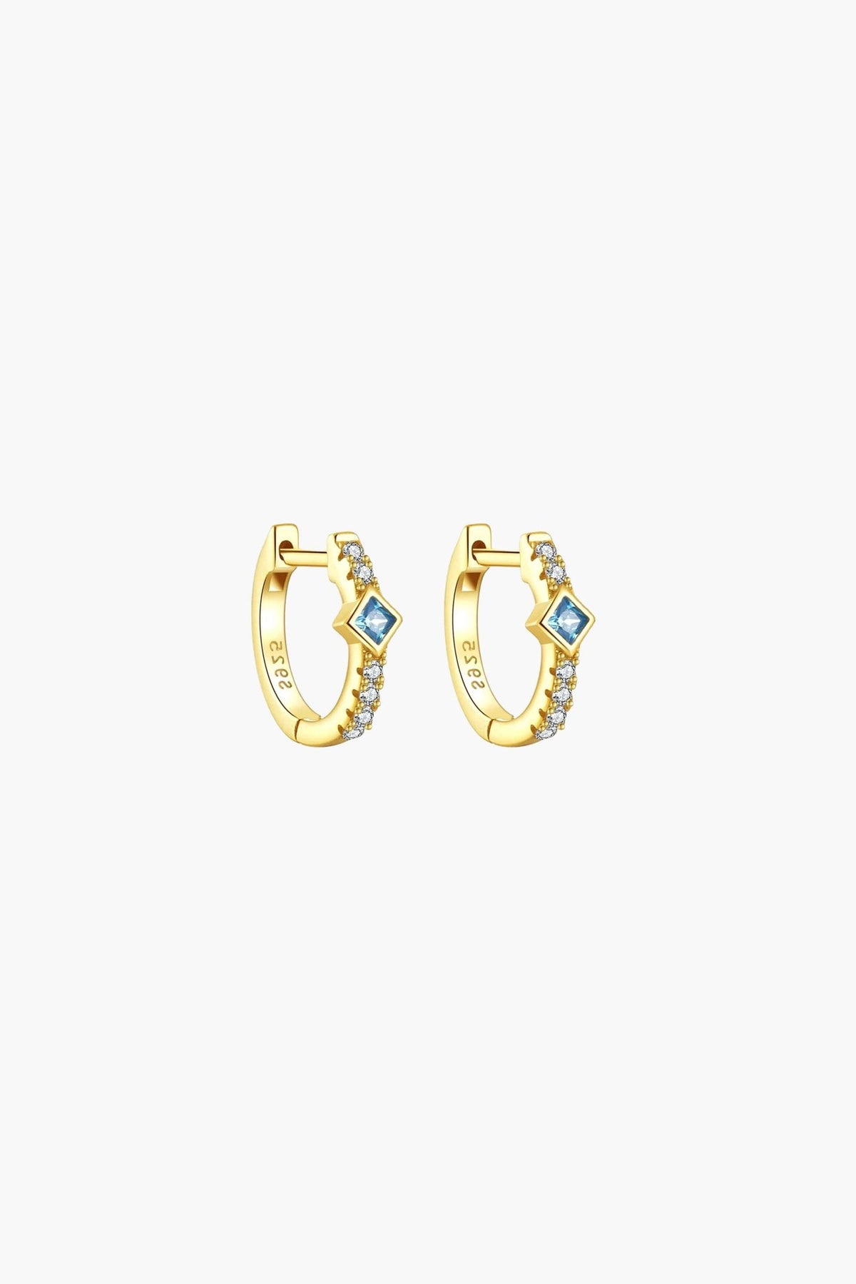 ZEYA - Amber Hoop Earrings