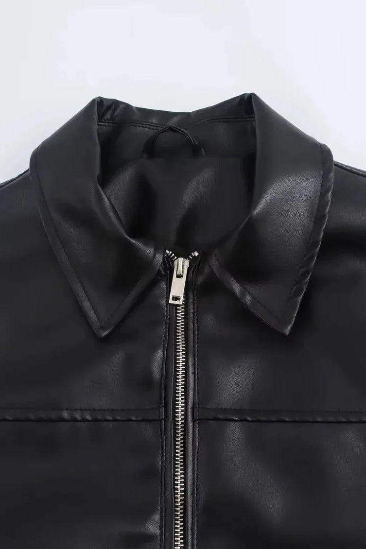 ZEYA - Aurora Vegan Leather Jacket