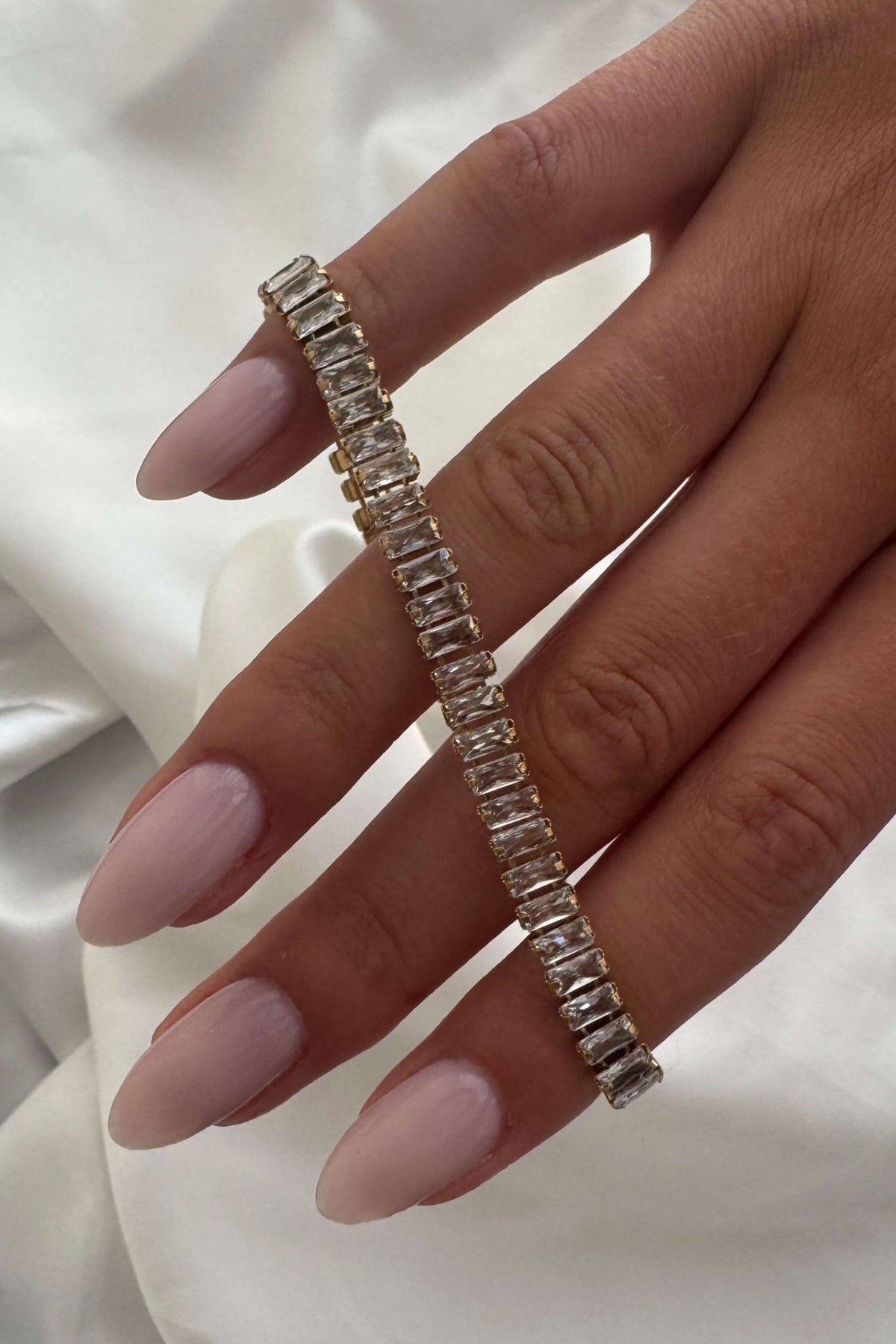 ZEYA - Baguette Tennis Bracelet