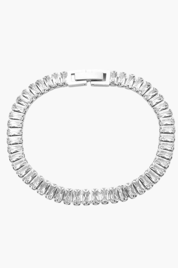 ZEYA - Baguette Tennis Bracelet