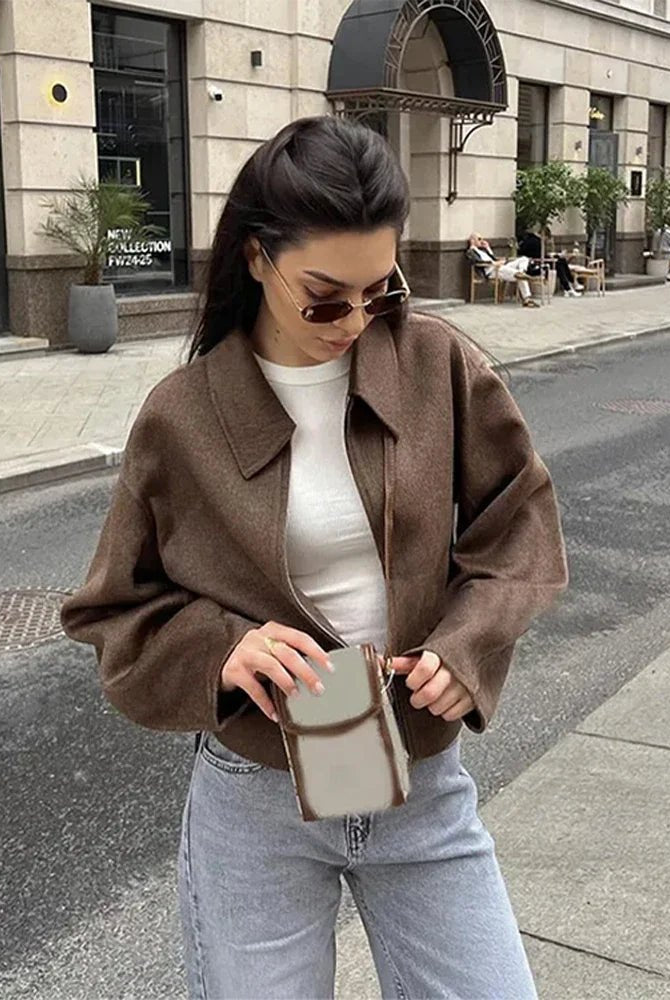 ZEYA - Bailey Brown Vintage Jacket