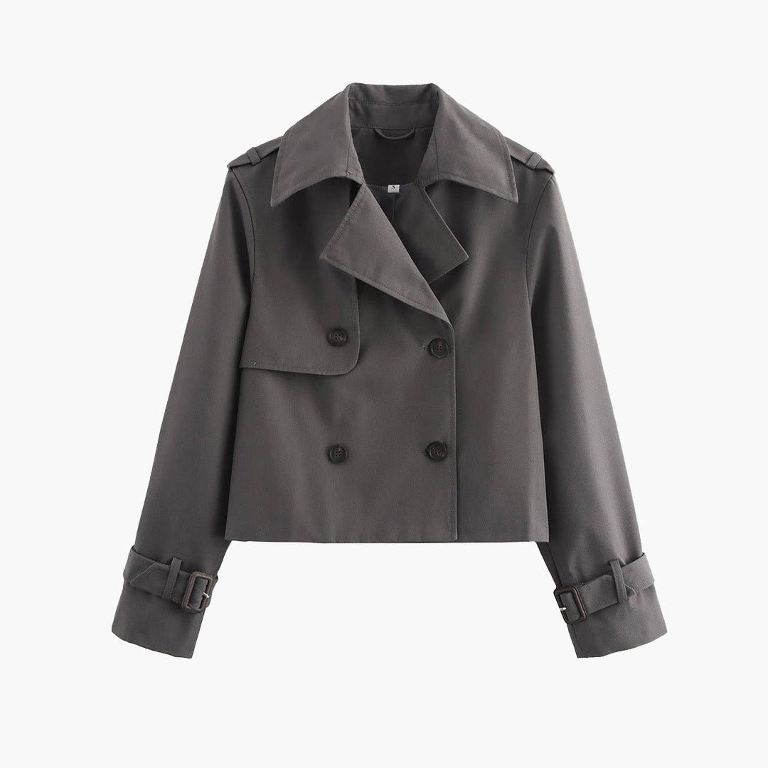 ZEYA - Bettany Cropped Trench Coat