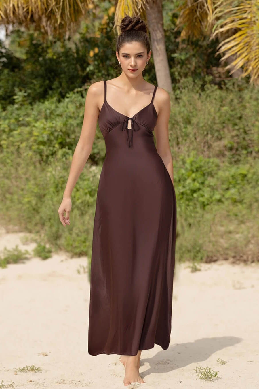 ZEYA - Bianca Backless Tie - Front Cami Dress