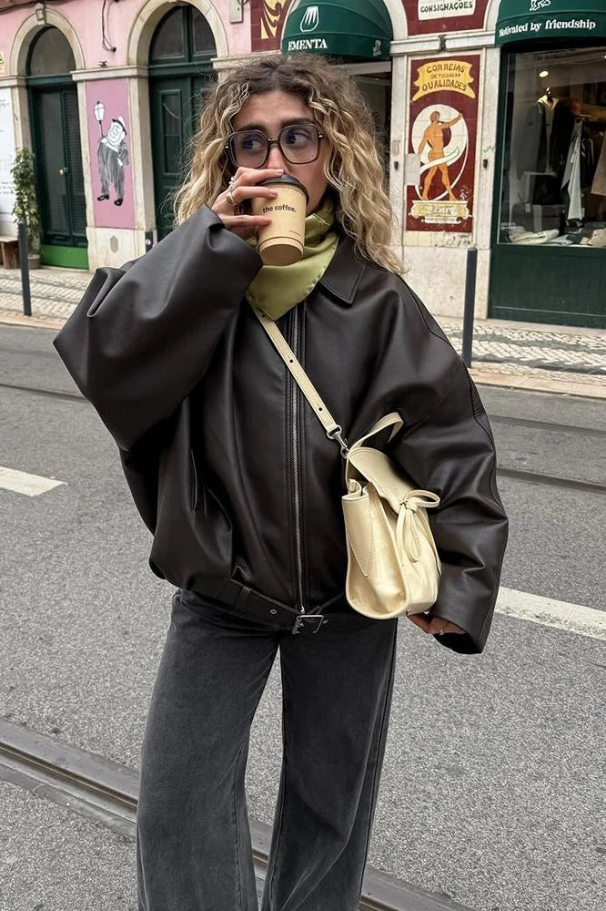 ZEYA - Carlyn Vegan Leather Jacket