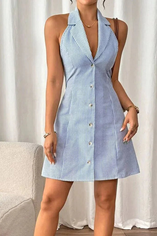 ZEYA - Chrissy Butterfly Knot Mini Dress