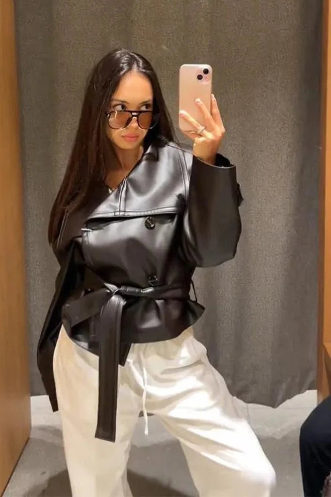 ZEYA - Claire Vegan Leather Jacket