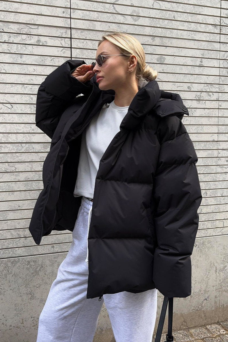 ZEYA - Daniela High Neck Puffer Jacket