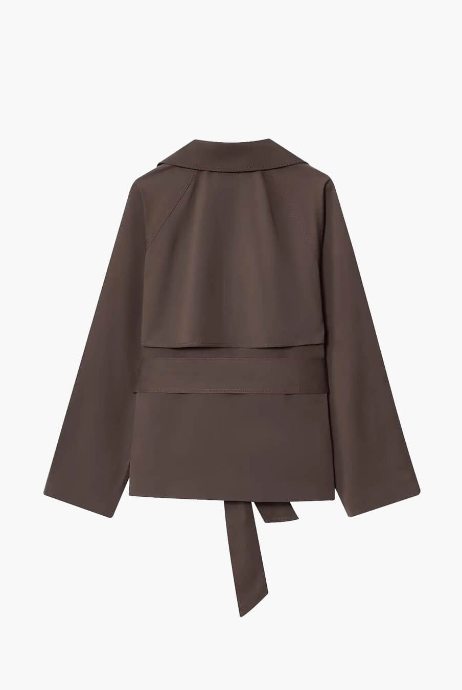ZEYA - Dianna Belted Short Trench Coat