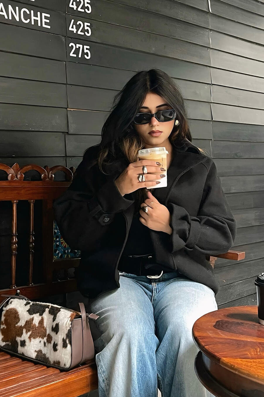 ZEYA - Dianna Belted Short Trench Coat