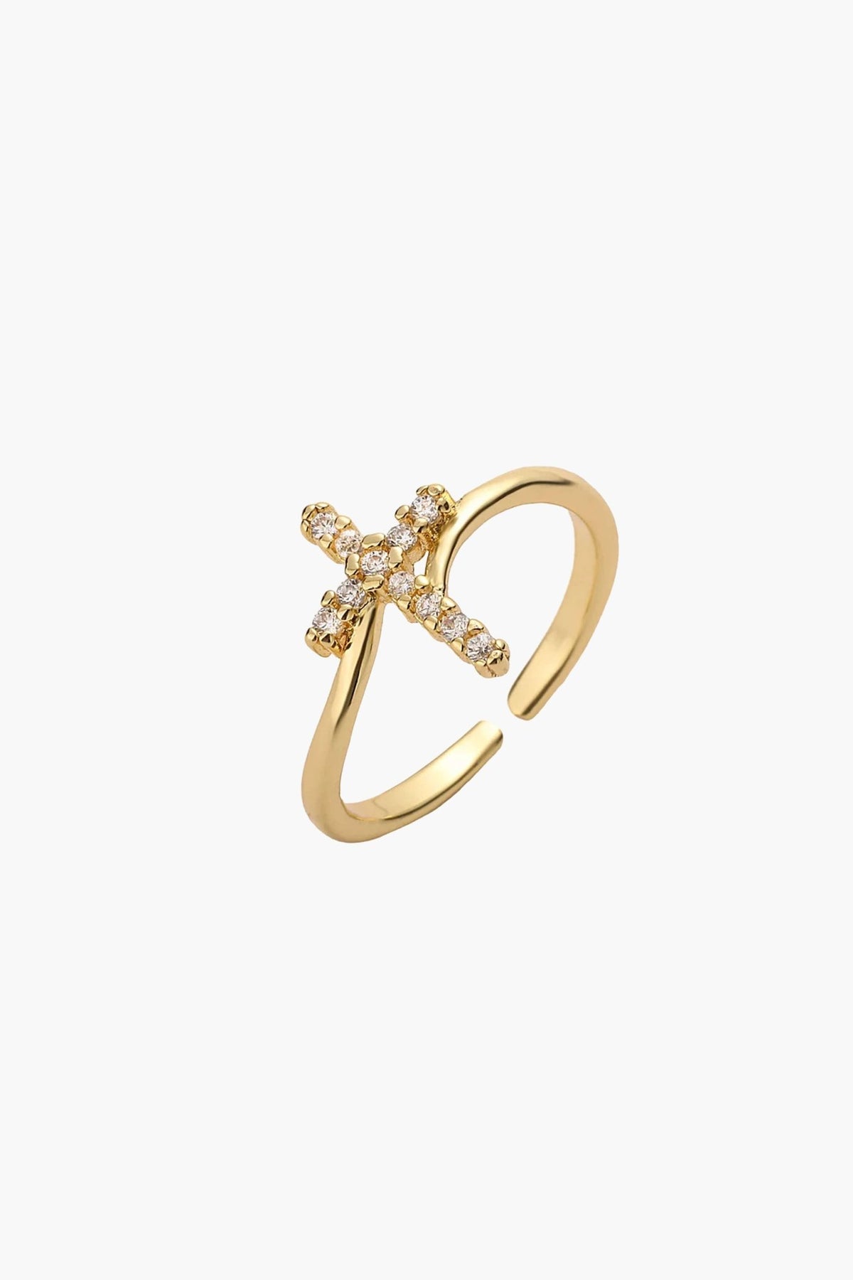 ZEYA - Divina Cross Ring