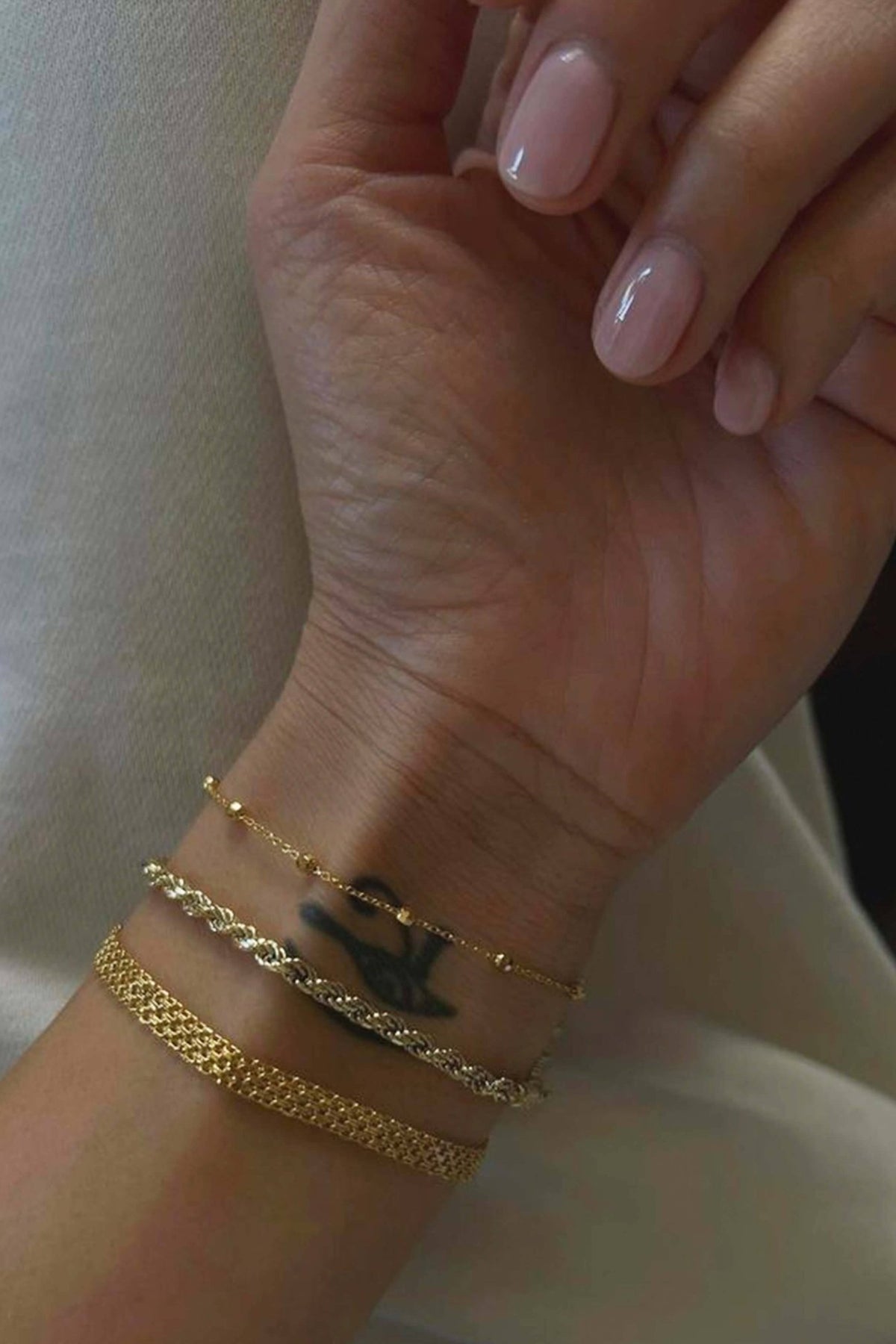 ZEYA - Domed Mesh Bracelet