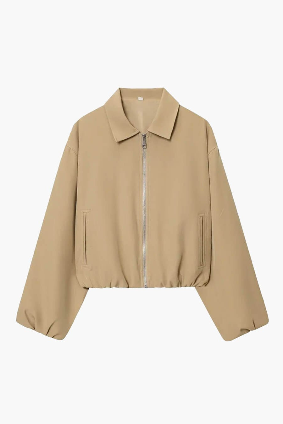 ZEYA - Ellaria Puff Sleeve Bomber Jacket