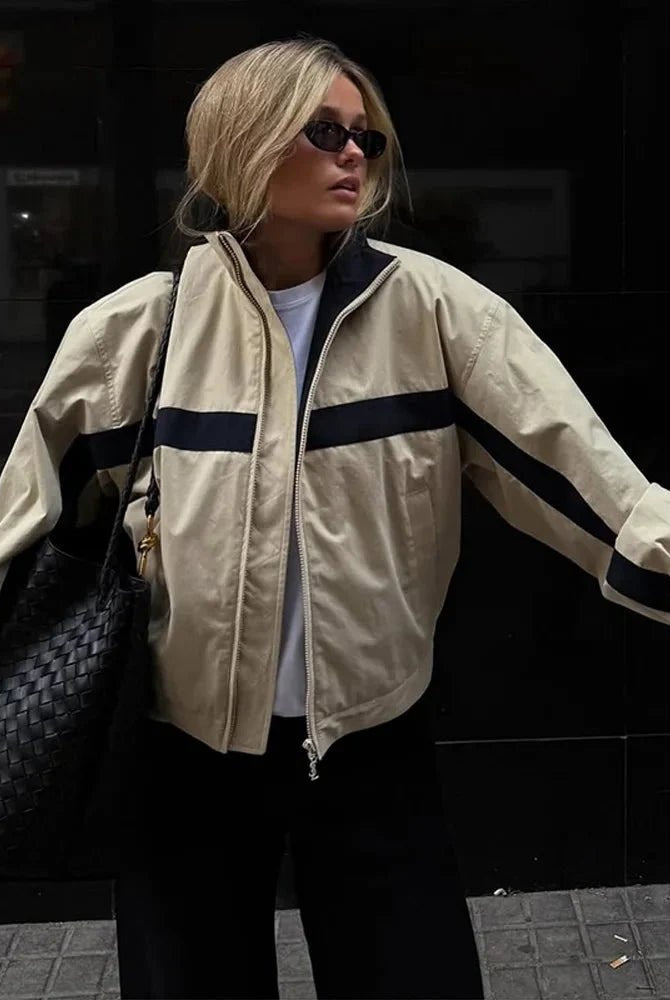ZEYA - Emilia Oversized Bomber Jacket