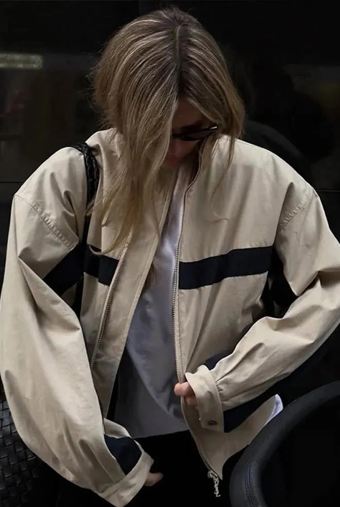 ZEYA - Emilia Oversized Bomber Jacket