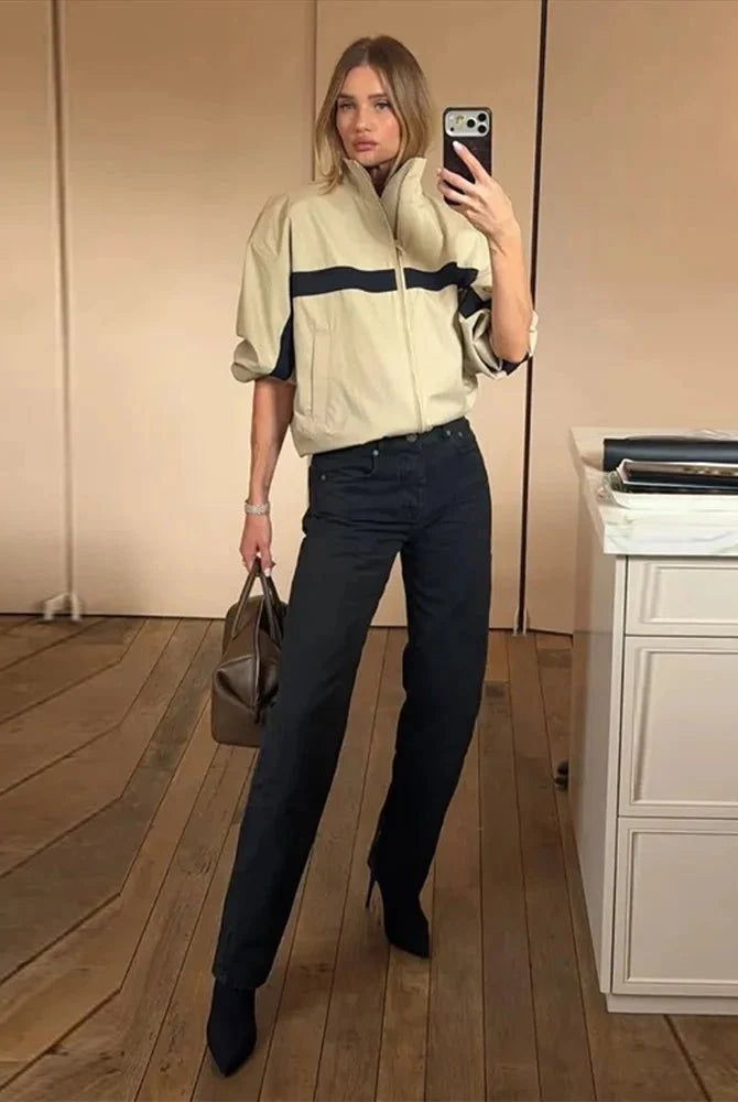 ZEYA - Emilia Oversized Bomber Jacket