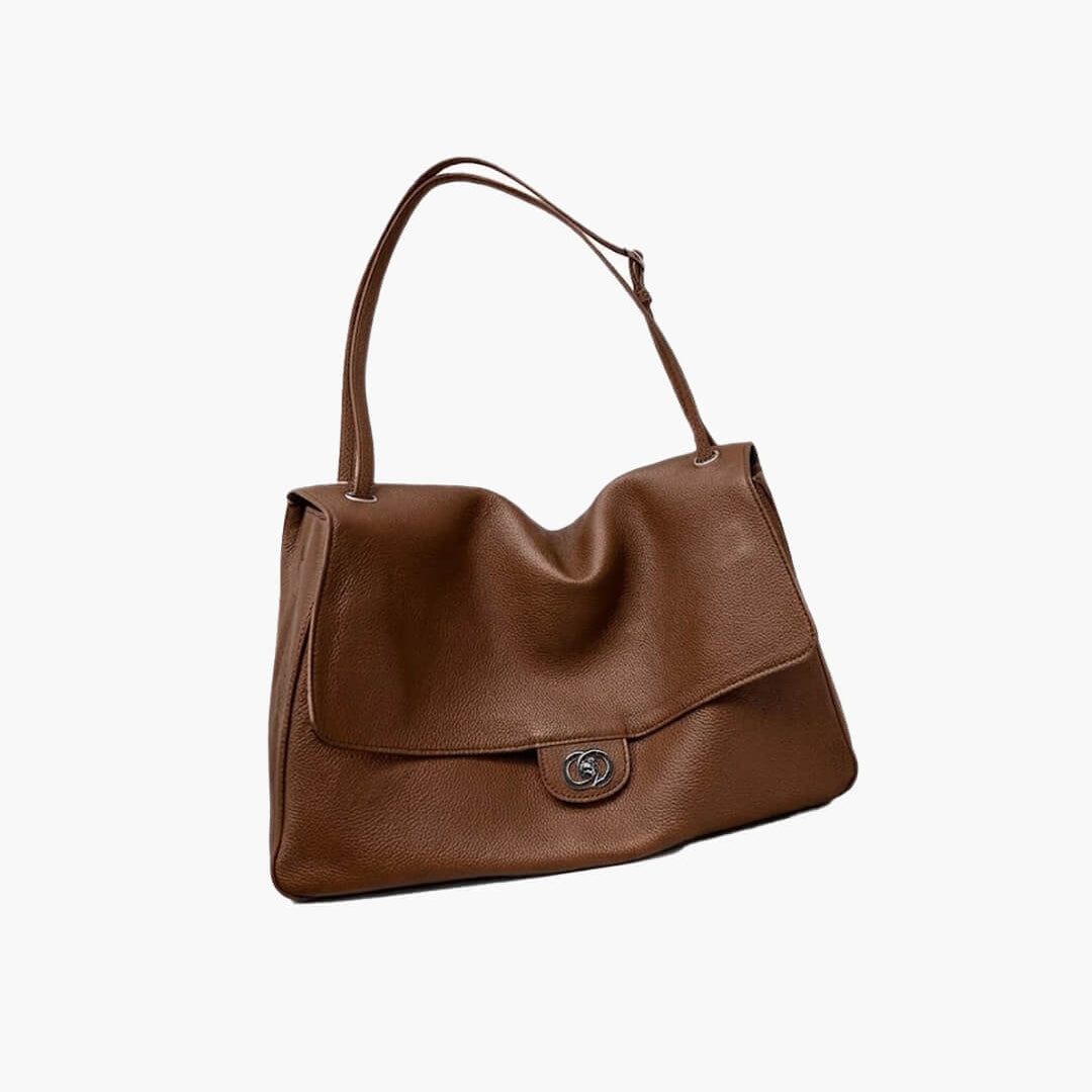 ZEYA - Emma Buckle Flap Shoulder Bag