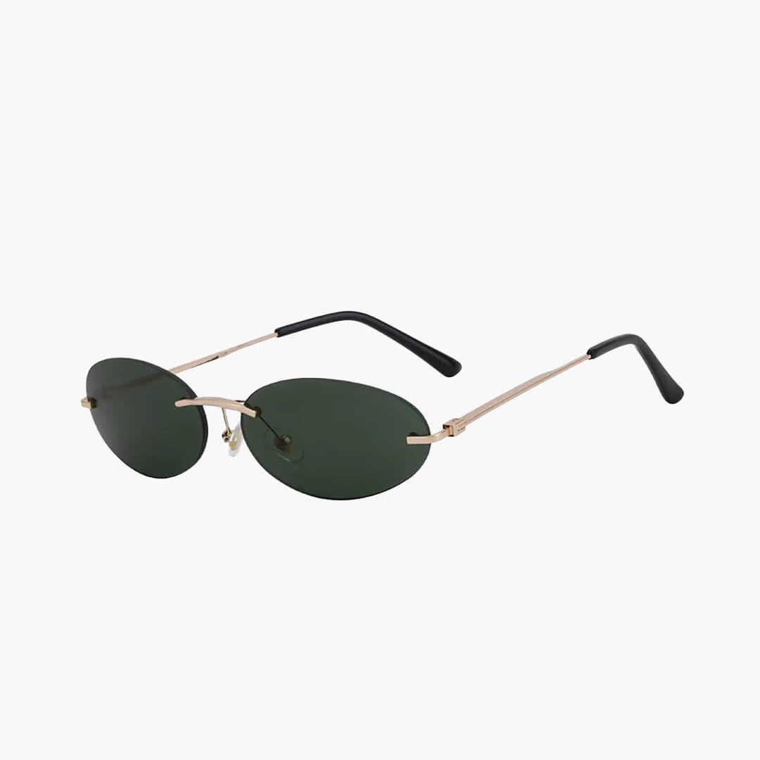 ZEYA - Evelyn Oval Retro Sunglasses