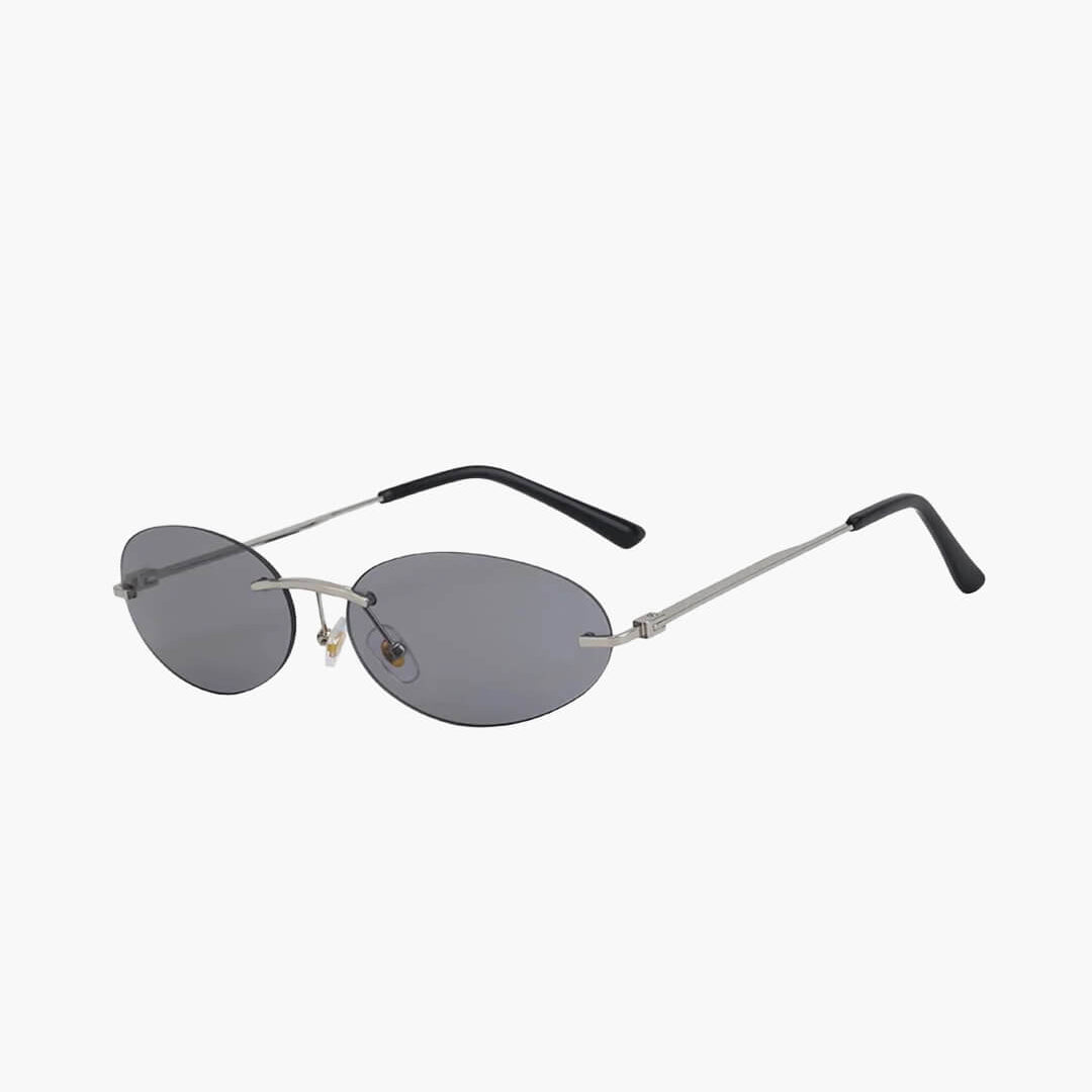 ZEYA - Evelyn Oval Retro Sunglasses