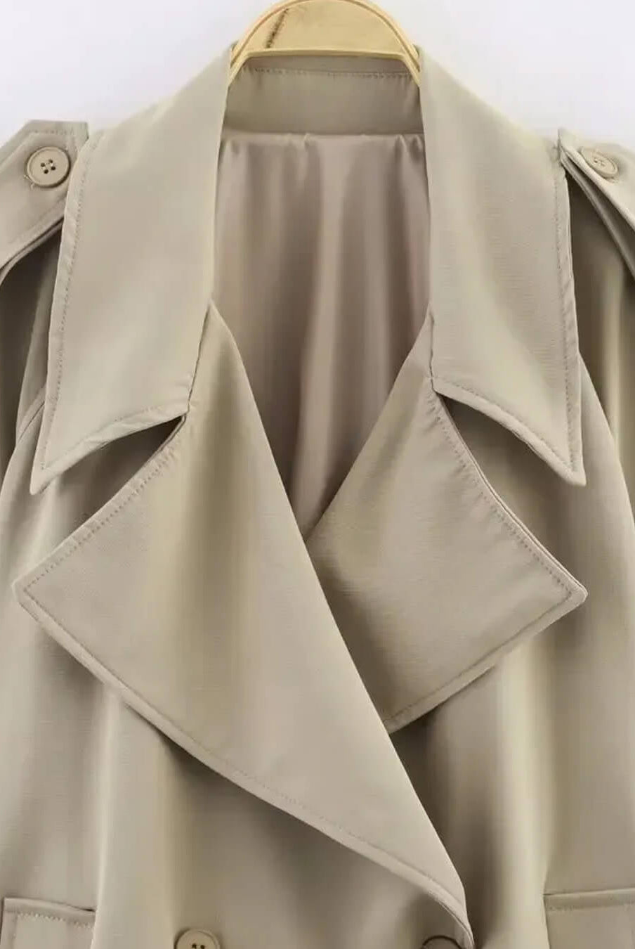 ZEYA - Fabienne Oversized Belted Trench Coat