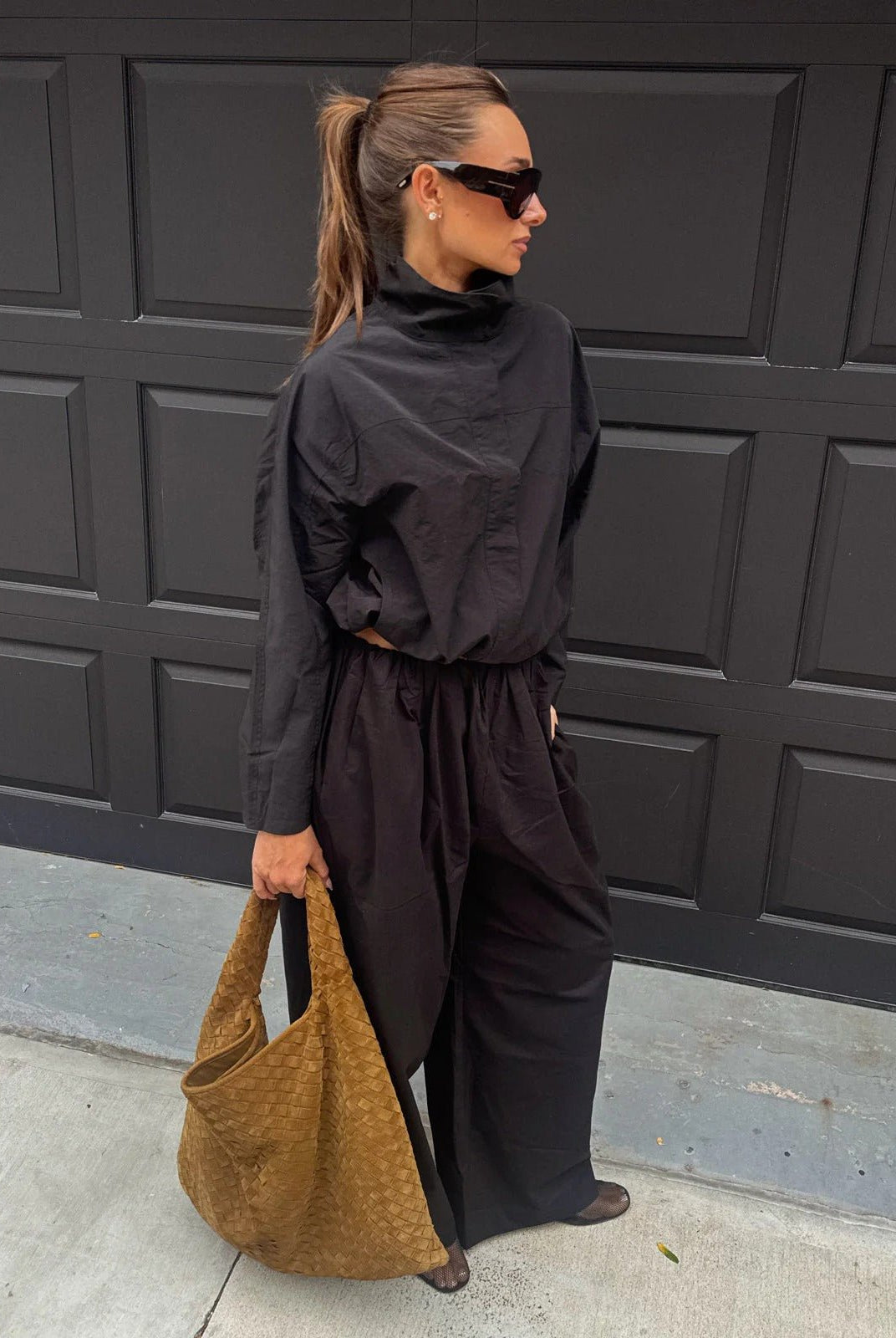 ZEYA - Fiona Funnel Neck Windbreaker Jacket