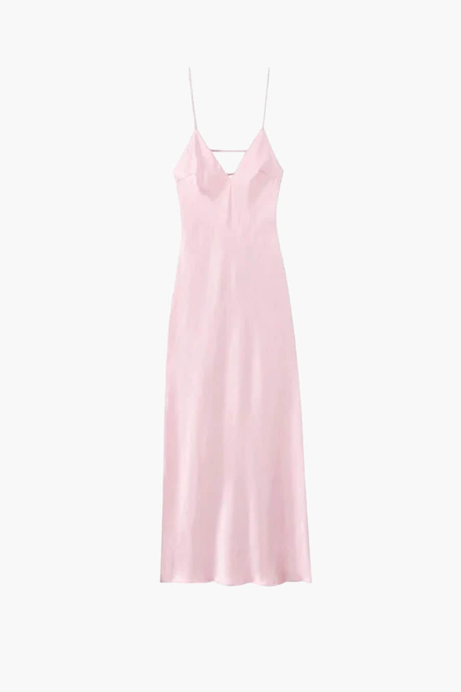 ZEYA - Fiora Satin Backless Maxi Dress