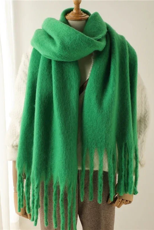 ZEYA - Gabriella Tasseled Winter Scarf
