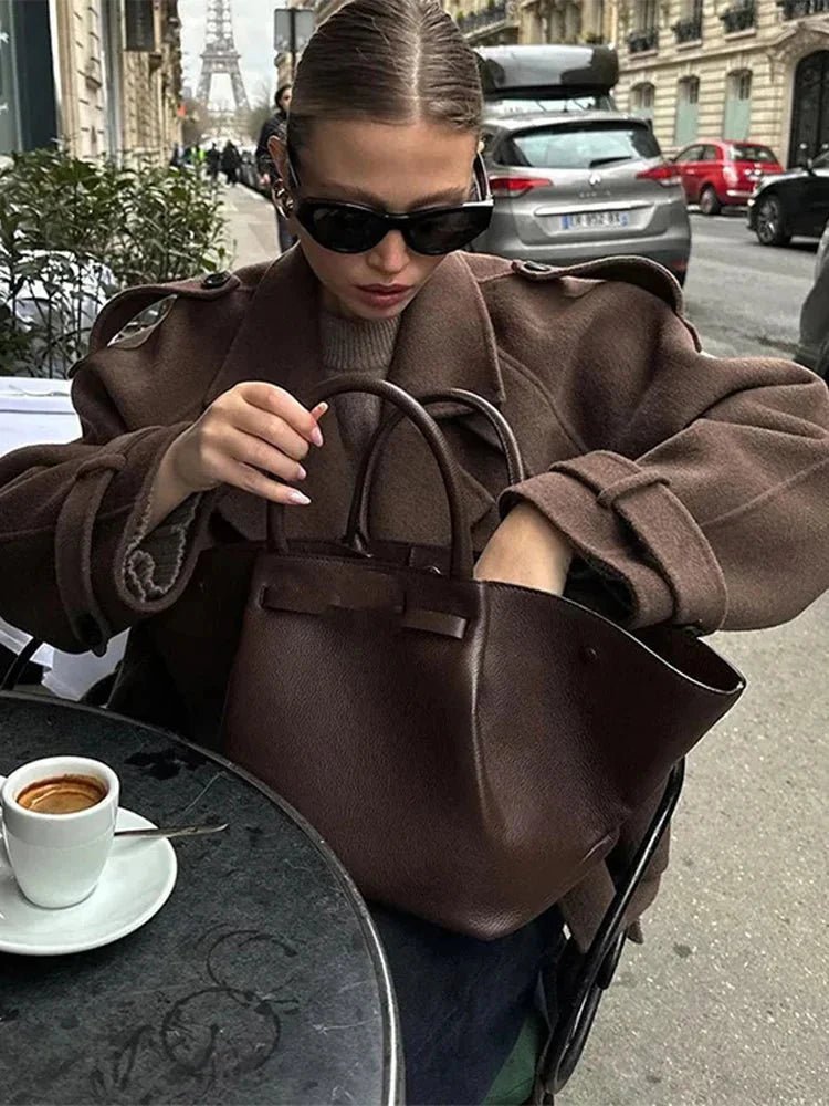 ZEYA - Hannah Lace Up Trench Coat