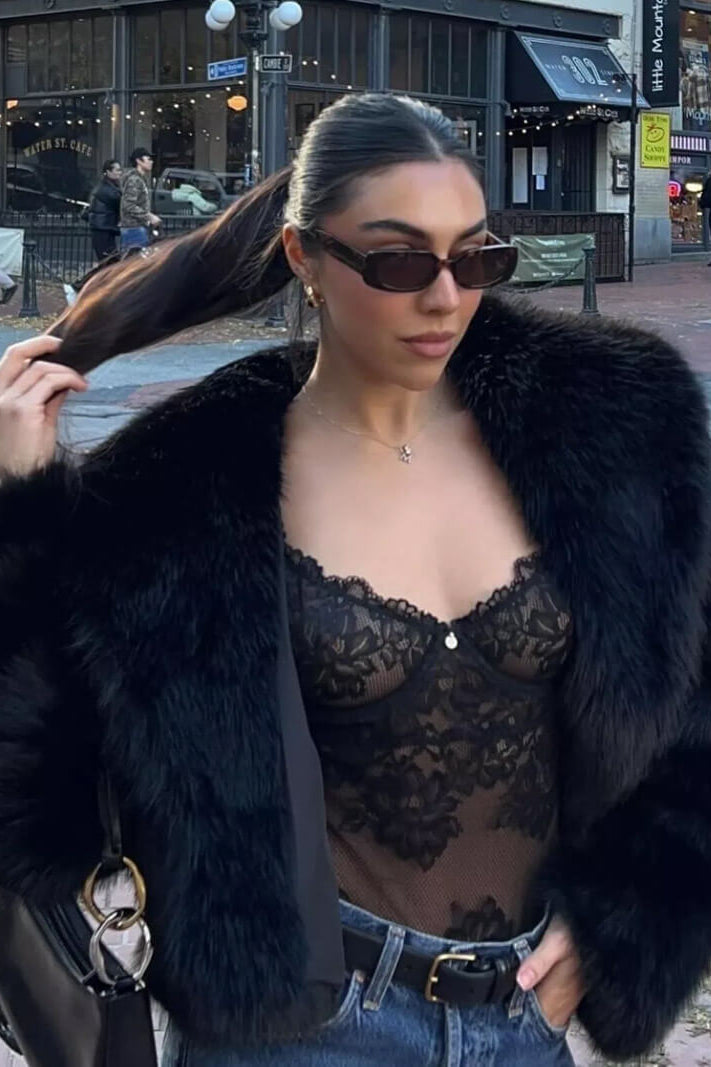 ZEYA - Jade Faux Fur Coat