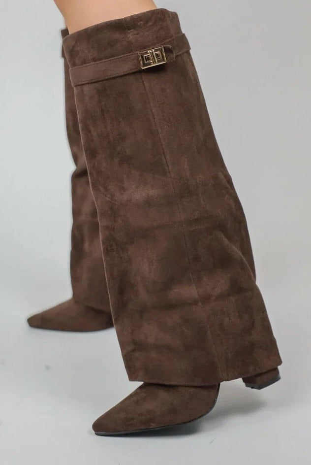 ZEYA - Jasmin Leather Lace-Up Boots
