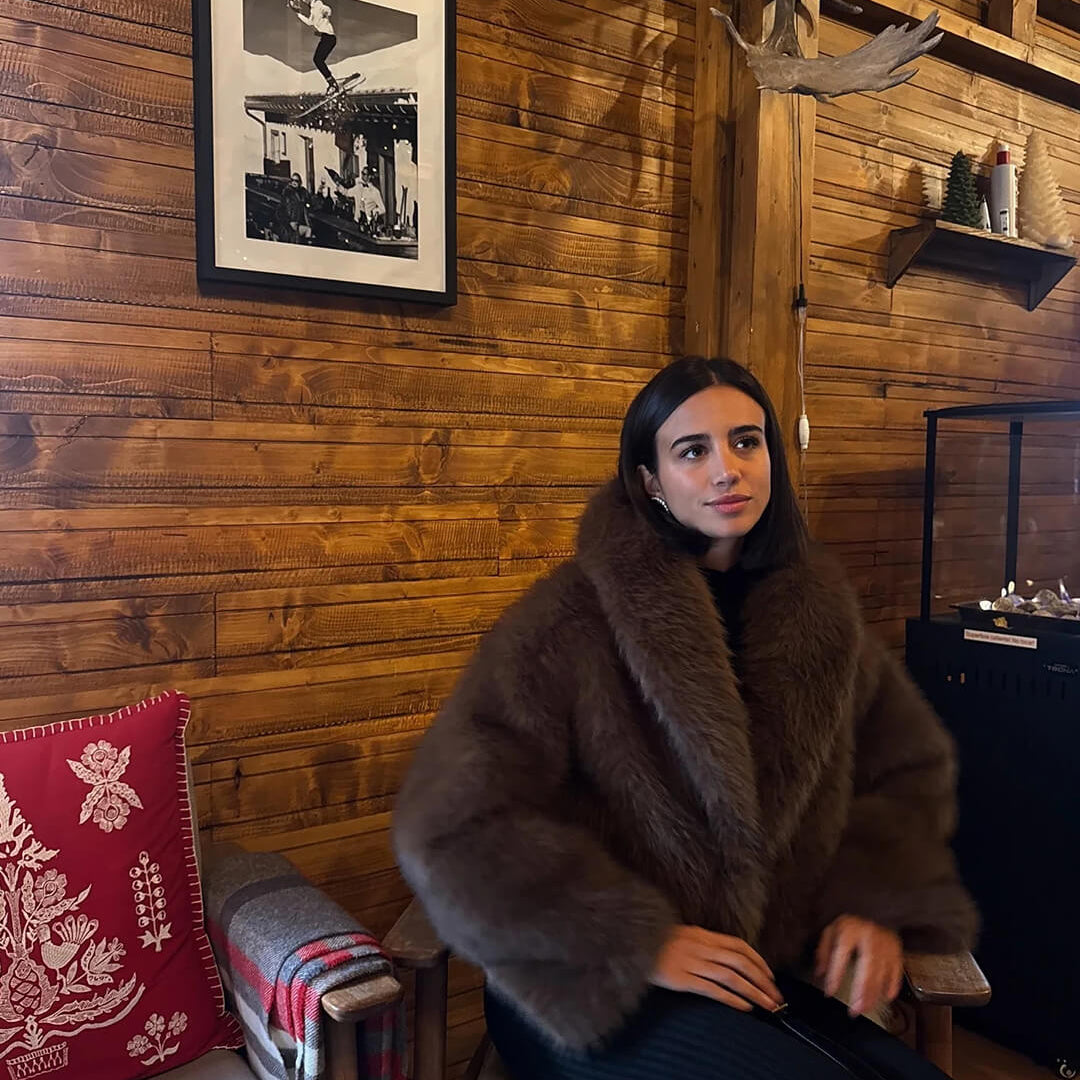 ZEYA - Jemisha Short Faux Fur Coat