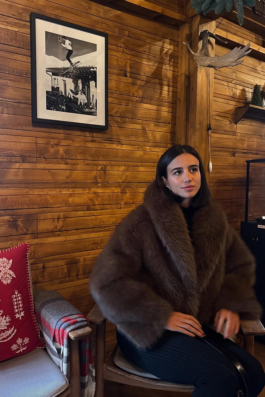 ZEYA - Jemisha Short Faux Fur Coat
