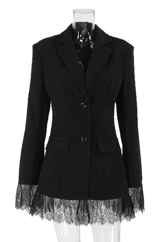 ZEYA - Joanne Blazer with Lace Details