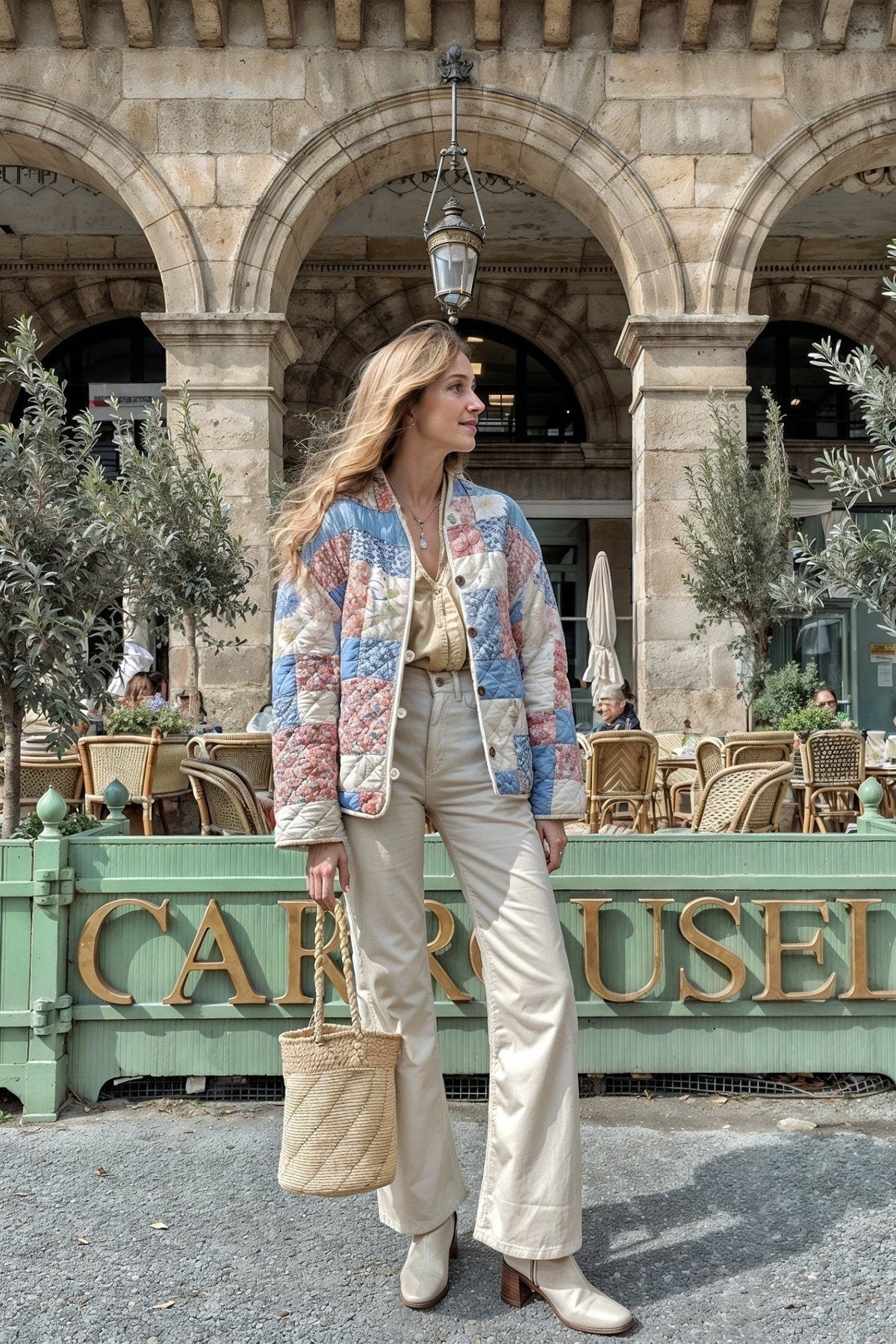 ZEYA - Jona Quilted Floral Jacket