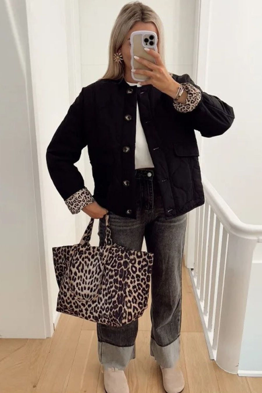 ZEYA - Julia Quilted Bomber Jacket