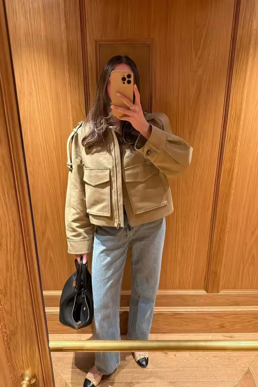 ZEYA - Juliana Cropped Trench Jacket