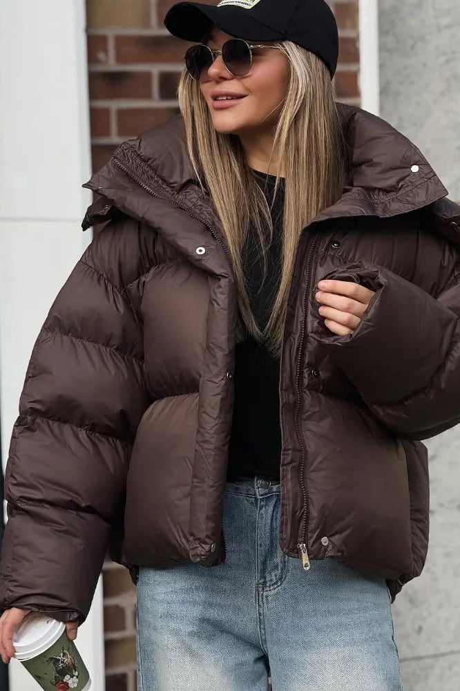 ZEYA - Kaia Short Hooded Puffer Jacket