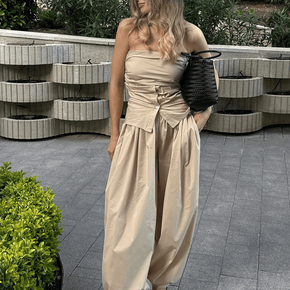 ZEYA - Kristen High-Waisted Balloon Pants