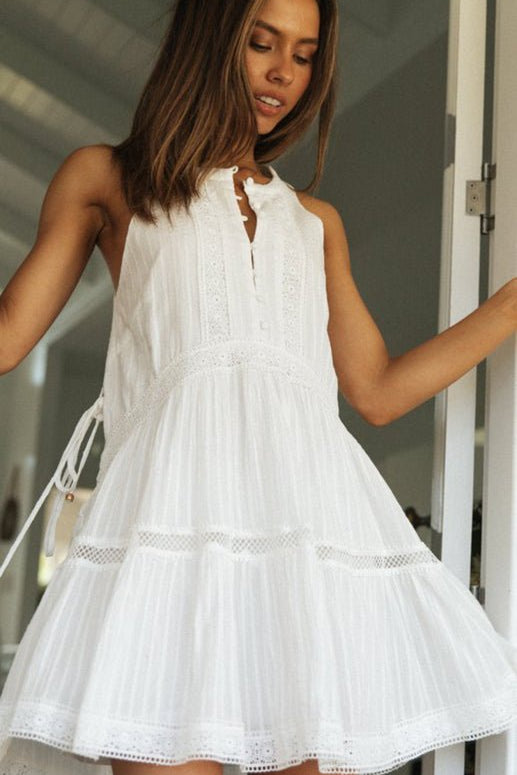 ZEYA - Loredana Boho Sleeveless Mini Dress