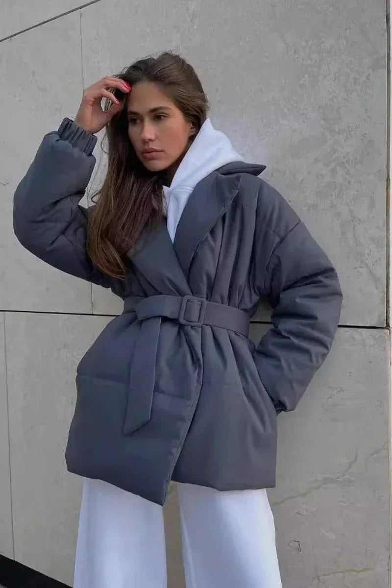 ZEYA - Lou Belted Puffer Jacket