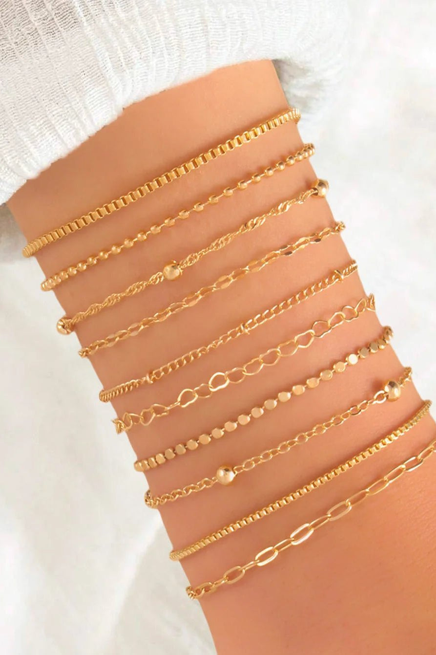 ZEYA - Lucie Snake Chain Bracelet Set