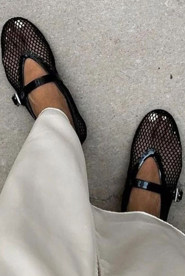 ZEYA - Margaret Mesh Ballet Flats