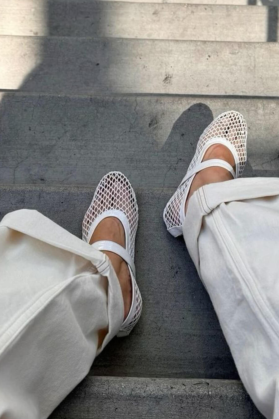 ZEYA - Margaret Mesh Ballet Flats