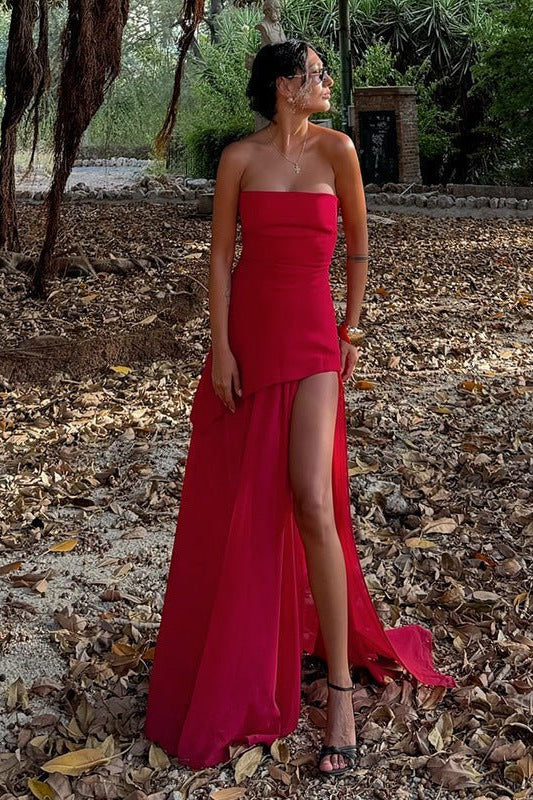 ZEYA - Mary Asymmetric Maxi Dress