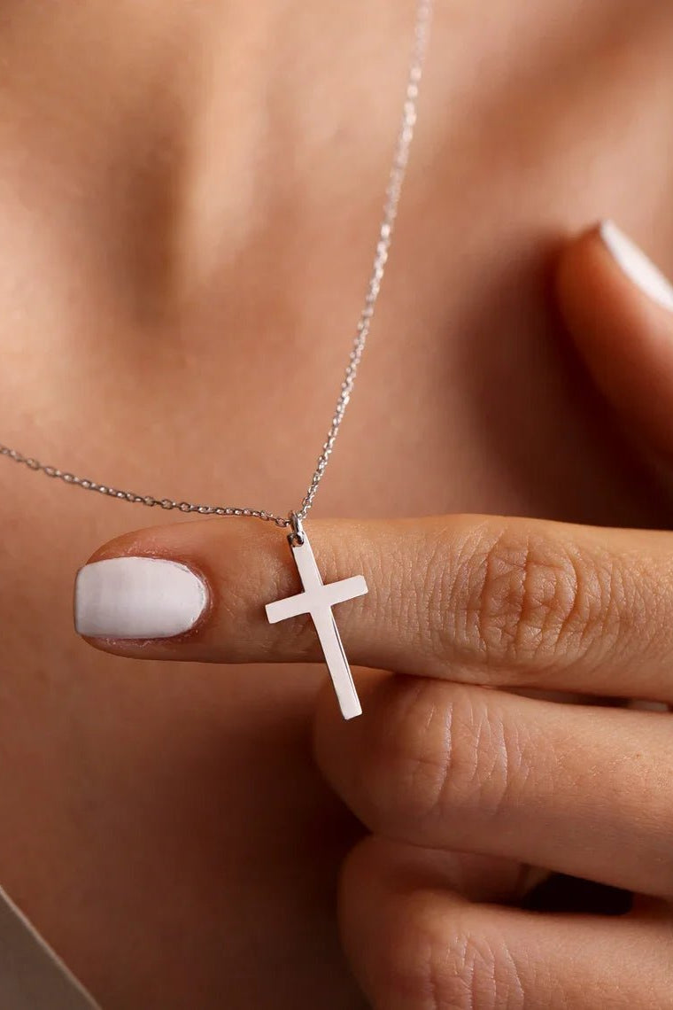 ZEYA - Melinda Cross Pendant Necklace